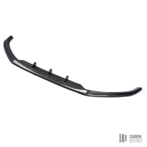 Audi S5 (B8.5) carbon fibre front lip — 3K twill gloss finish