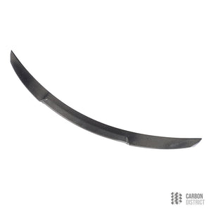 Mercedes C-Class (W205) carbon fibre spoiler (Boot Lid) — 3K twill gloss finish