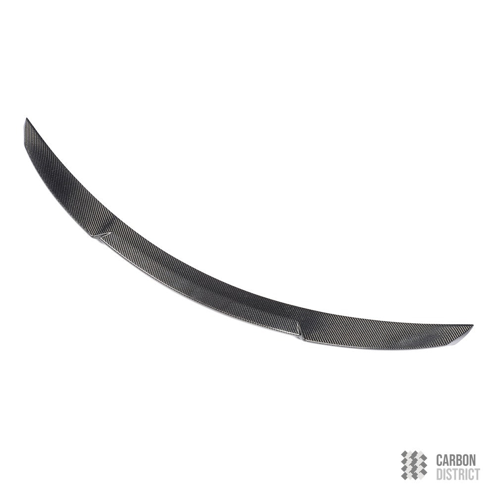Mercedes C-Class (W205) carbon fibre spoiler (Boot Lid) — 3K twill gloss finish