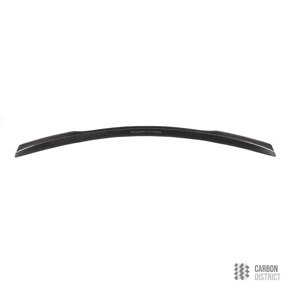 Mercedes C-Class (W205) carbon fibre spoiler (Boot Lid) — fits 2014-2021
