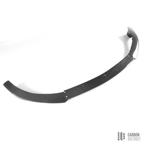Mercedes C-Class (W205 Coupe) carbon fibre front lip — fits 2015-2019
