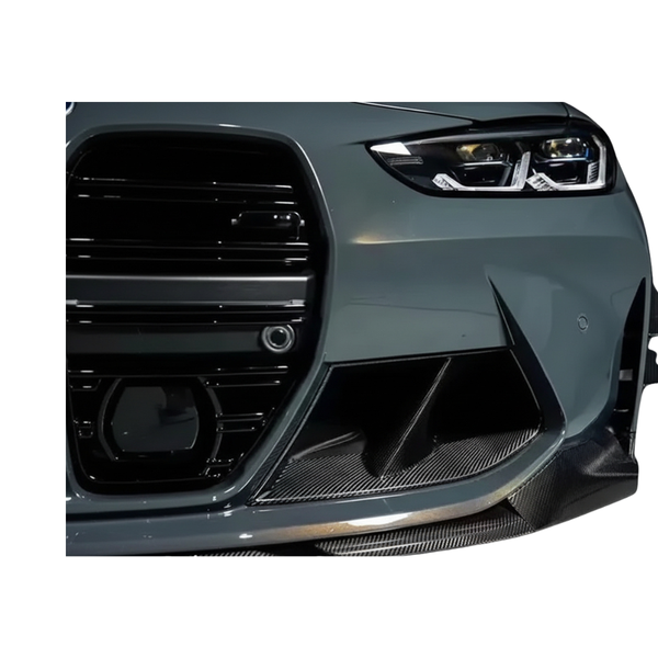 BMW M3 G80 Carbon Fibre Front Bumper Inserts