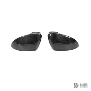 VW Golf Mk8 carbon fibre mirror caps