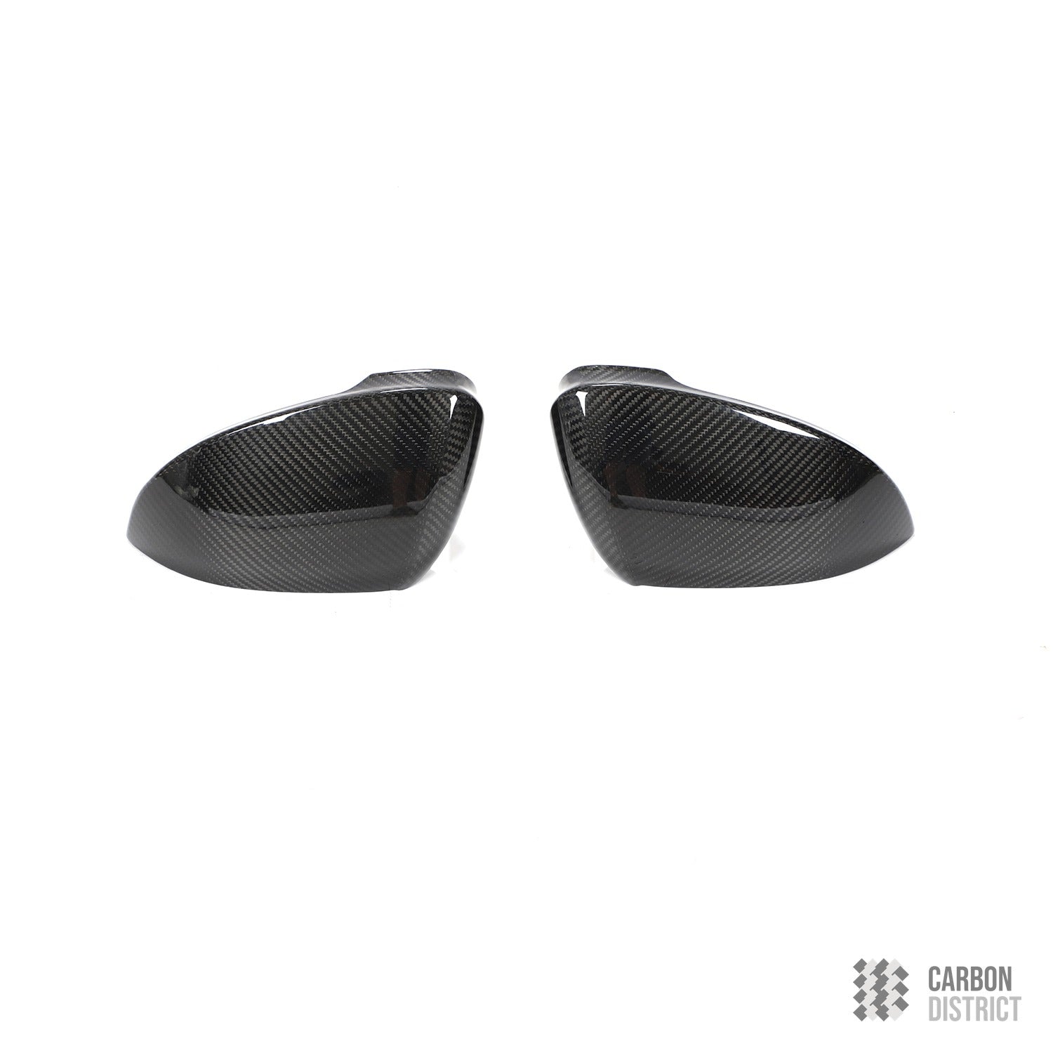 VW Golf Mk8 carbon fibre mirror caps