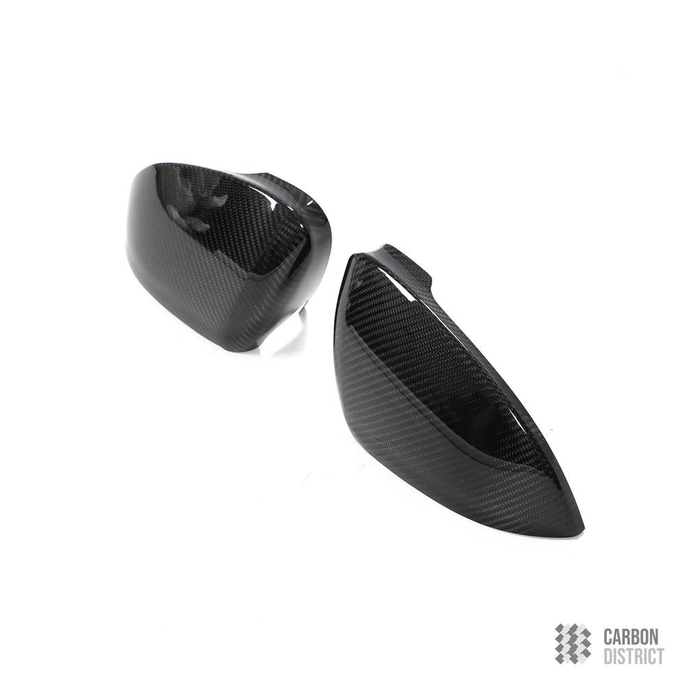 VW Golf Mk8 Carbon Fibre Mirror Caps
