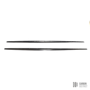 BMW 1 Series (F20) carbon fibre side skirts — fits 2011-2019