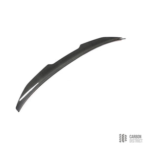 Audi RS3 (8Y) carbon fibre spoiler — UV-stable gloss finish detail