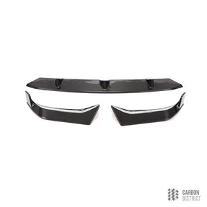 BMW X7 M Sport (G07) carbon fibre front lip — full product view
