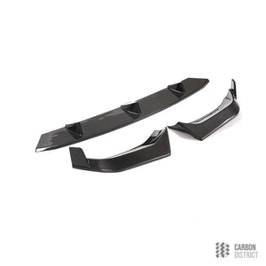 BMW X7 M Sport (G07) carbon fibre front lip — fits 2019-2022