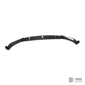 BMW X7 M Sport (G07) carbon fibre front lip — UV-stable gloss finish detail