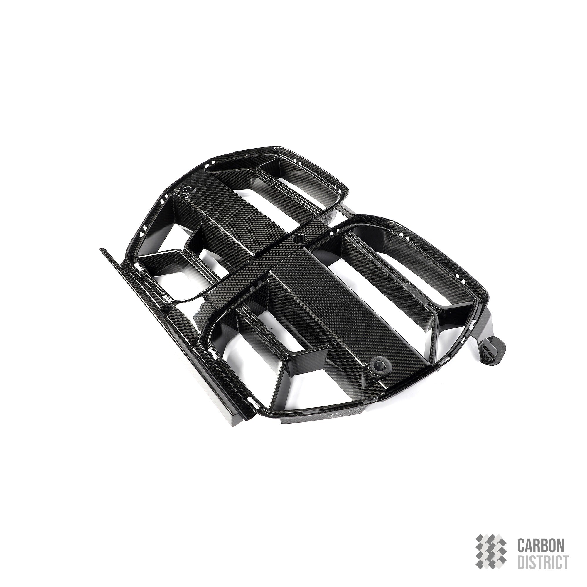BMW M3/M4 (G80/G82/G83) carbon fibre CSL grille — carbon weave