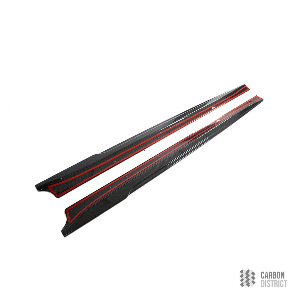 Tesla Model 3 (Highland) carbon fibre side skirts