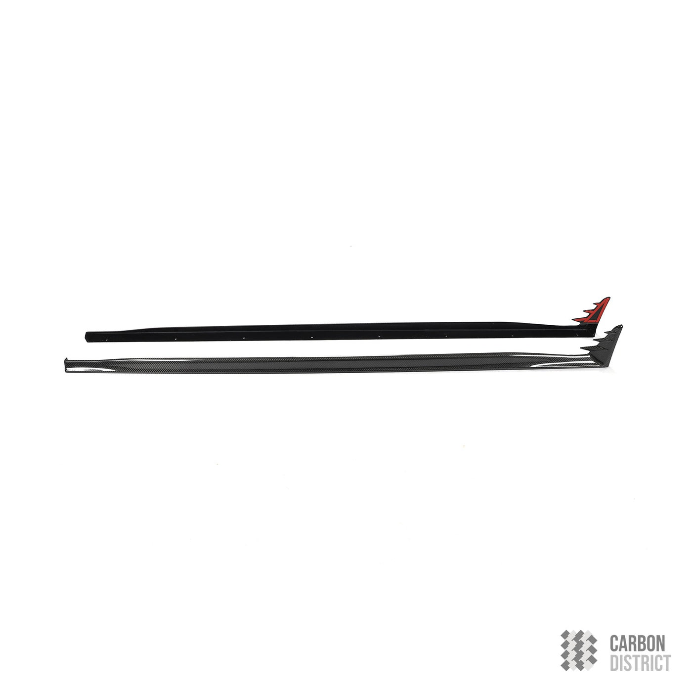 VW Golf Mk8 carbon fibre side skirts
