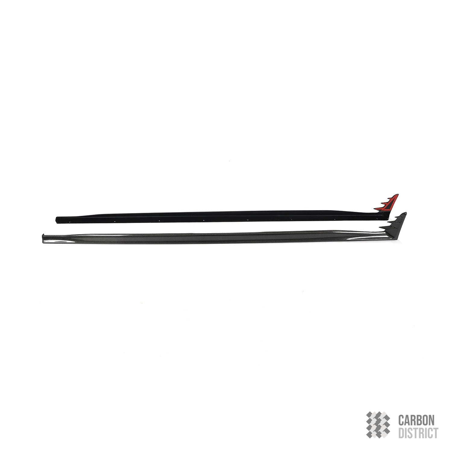 VW Golf Mk8 carbon fibre side skirts