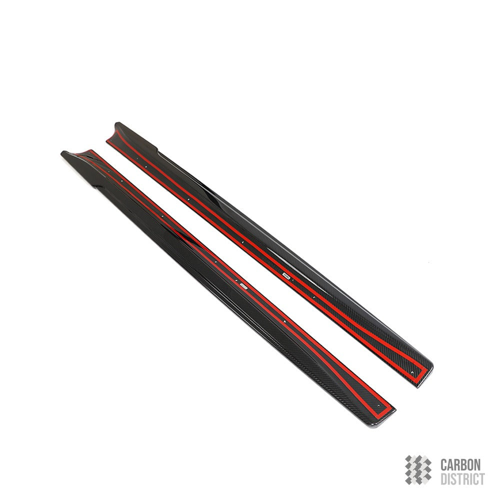 Tesla Model 3 Carbon Fibre Side Skirts