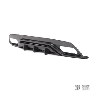 Mercedes A Class (W176) carbon fibre rear diffuser — 3K twill gloss finish