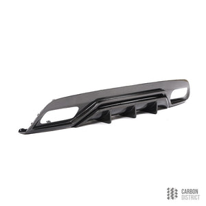 Mercedes A Class (W176) carbon fibre rear diffuser — fits 2012-2018