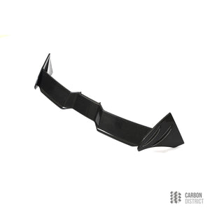 VW Golf Mk8 carbon fibre spoiler — 3K twill gloss finish
