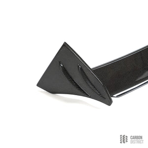 VW Golf Mk8 carbon fibre spoiler — fits 2020+