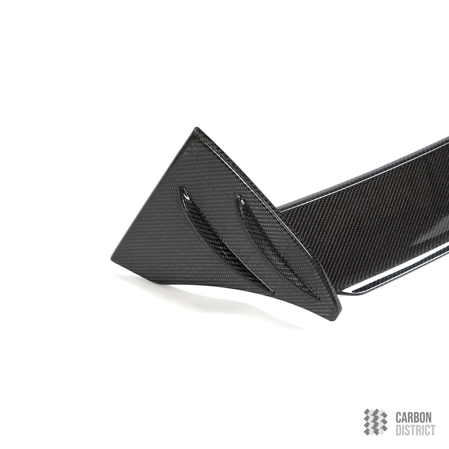 VW Golf Mk8 carbon fibre spoiler — fits 2020+