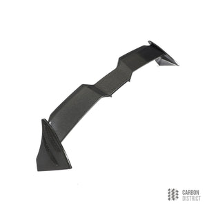 VW Golf Mk8 carbon fibre spoiler — full product view