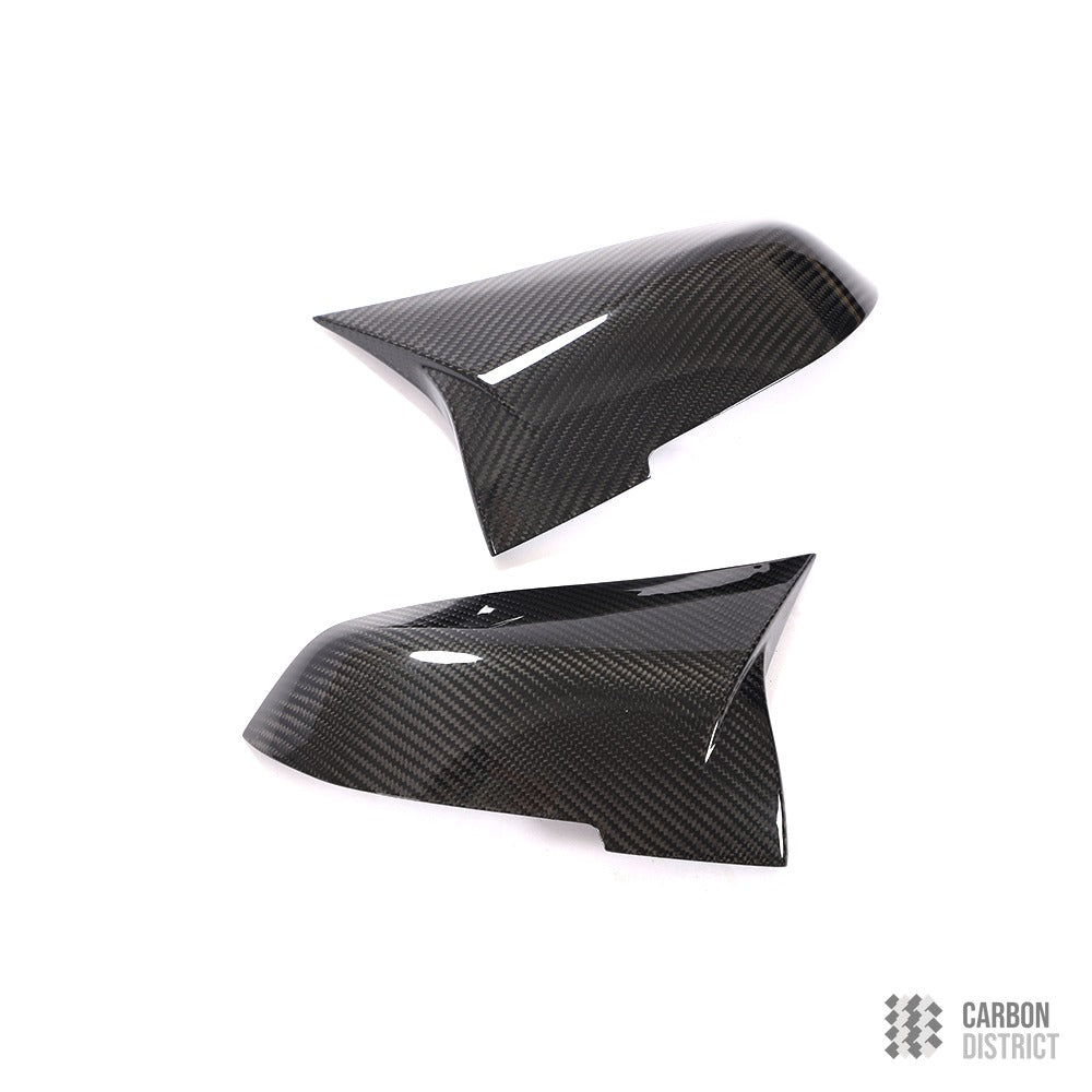 BMW 1 Series (F20) carbon fibre mirror caps (M3 Style) — made to order in genuine carbon fibre