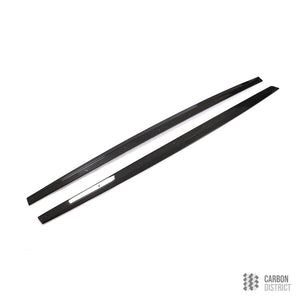 BMW M3/M4 (F8x) carbon fibre side skirts — fits 2014-2019