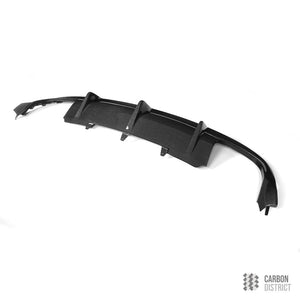Audi S5 (B8/B8.5) carbon fibre rear diffuser — UV-stable gloss finish detail
