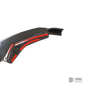 Audi RS3 (8Y) carbon fibre front lip — full product view