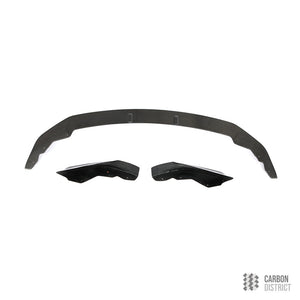 BMW 1 Series (F20) carbon fibre front lip — made to order in genuine carbon fibre