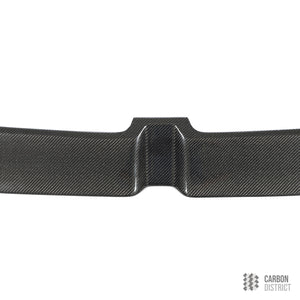 Audi A3/S3/RS3 Sportback (8V) carbon fibre roof spoiler — UV-stable gloss finish detail