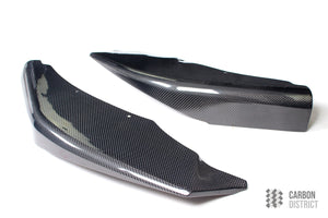 BMW 6 Series (F06/F12/F13) carbon fibre front lip aprons — fits 2011-2018