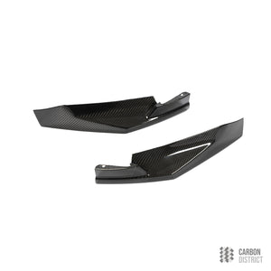 BMW M3/M4 (G80/G82/G83) dry carbon fibre front lip (MP Style) — full product view