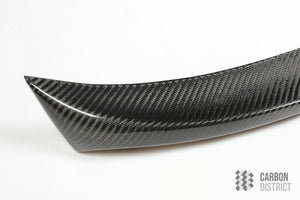 BMW 3 Series (E92) carbon fibre spoiler (Style A) — made to order in genuine carbon fibre