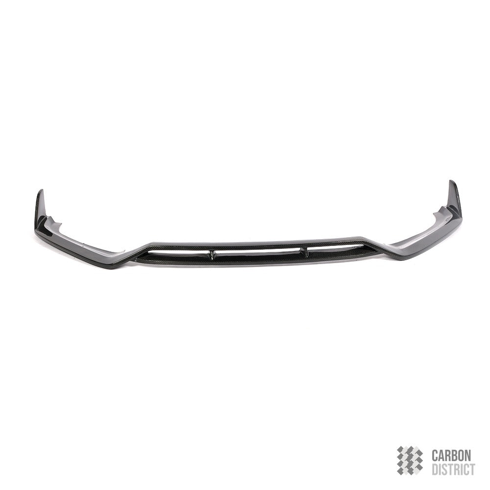 Audi A4/S4 (B9) carbon fibre front lip (V2)