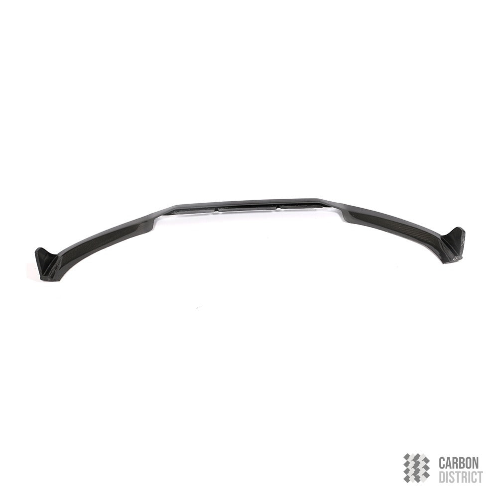 Audi A4/S4 (B9) carbon fibre front lip (V2) — made to order in genuine carbon fibre
