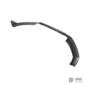 Audi A4/S4 (B9) carbon fibre front lip (V2) — full product view