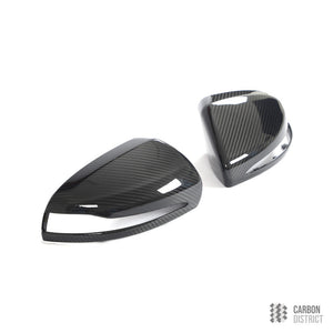 Mercedes E-Class (W213) carbon fibre mirror caps — fits 2016-2023