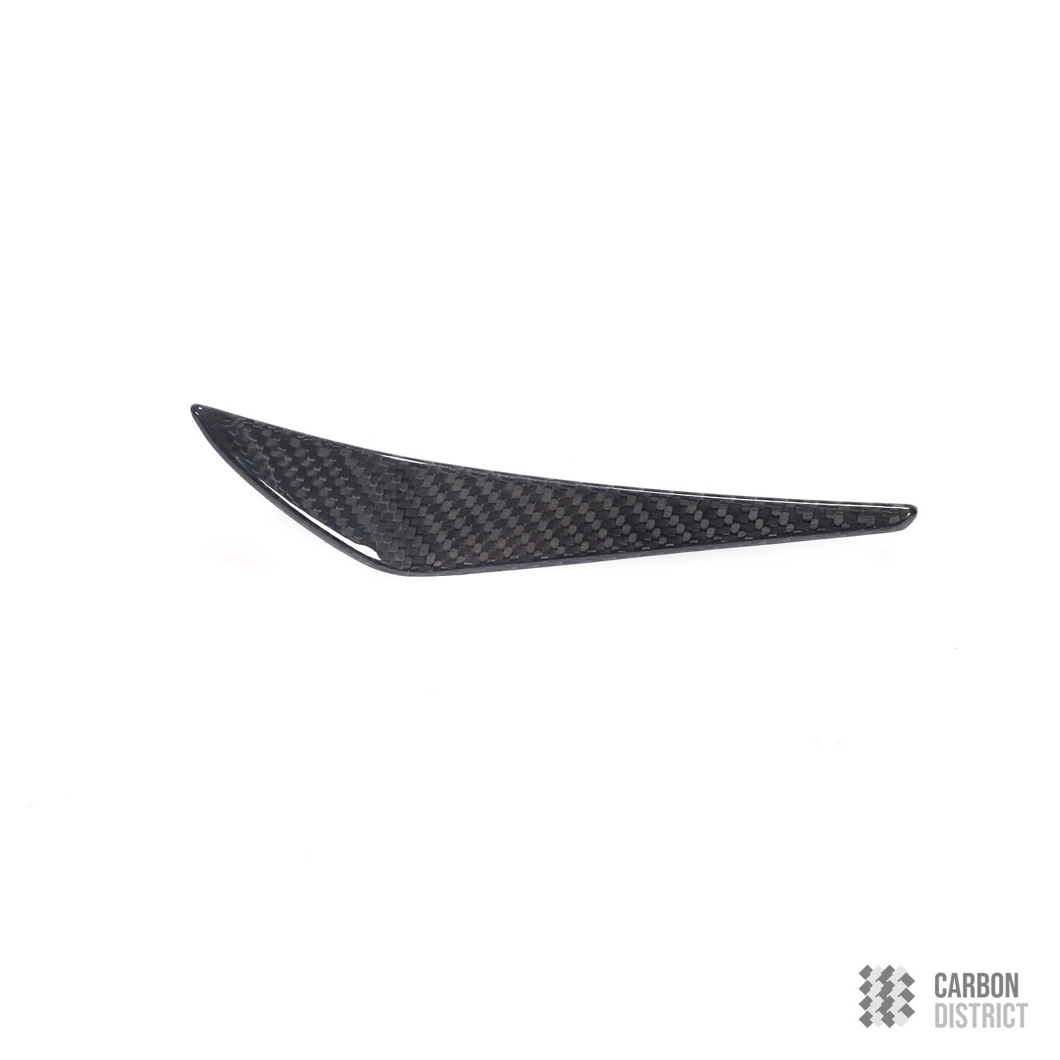 BMW M3 (G80) carbon fibre front canards — made to order in genuine carbon fibre