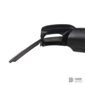 BMW M6 (F06/F12/F13) carbon fibre rear diffuser — full product view