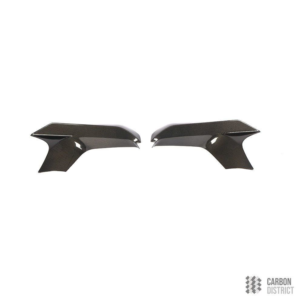 BMW M5 (F90) carbon fibre front splitter winglets
