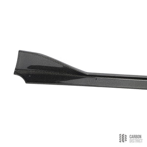 Toyota Supra (A90) carbon fibre side skirts — fits 2019+