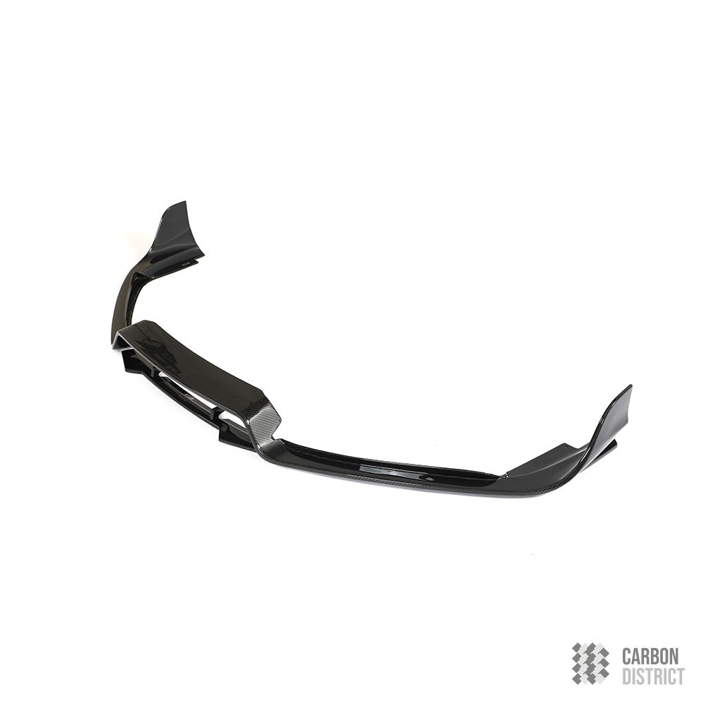 Porsche 911 (992) dry carbon fibre front lip — fits 2019+