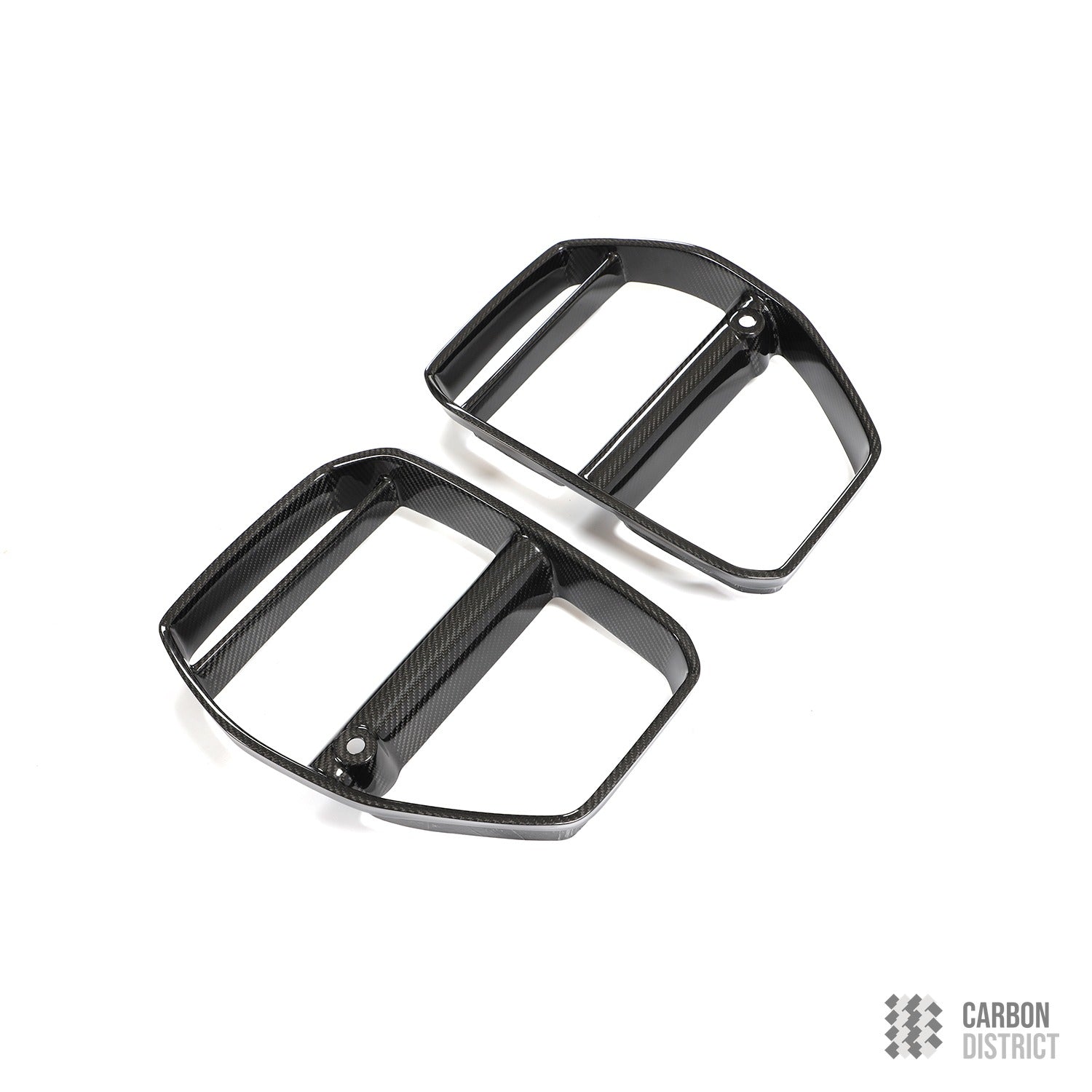 BMW M3/M4 (G80/G82/G83) dry carbon fibre GT4 front grille — made to order in genuine carbon fibre