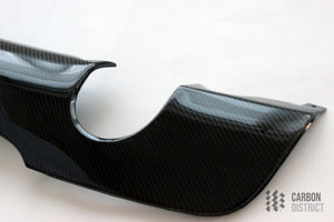 BMW 3 Series (E90) carbon fibre rear diffuser — 3K twill gloss finish