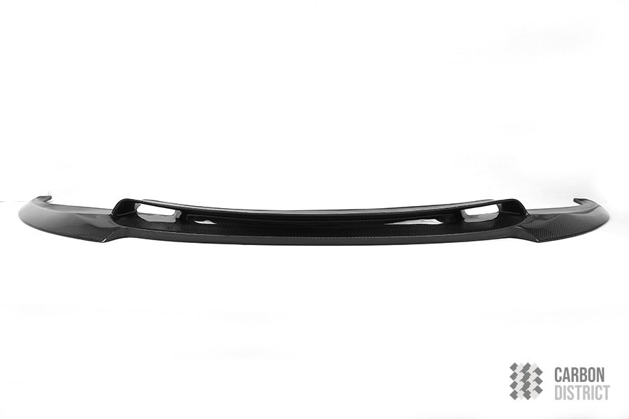 BMW M6 (F06/F12/F13) carbon fibre front lip — 3K twill gloss finish