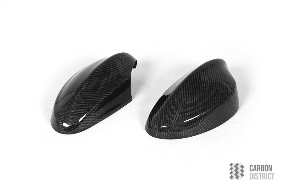 BMW 3 Series (E90 LCI) carbon fibre mirror caps (V2) — view 5
