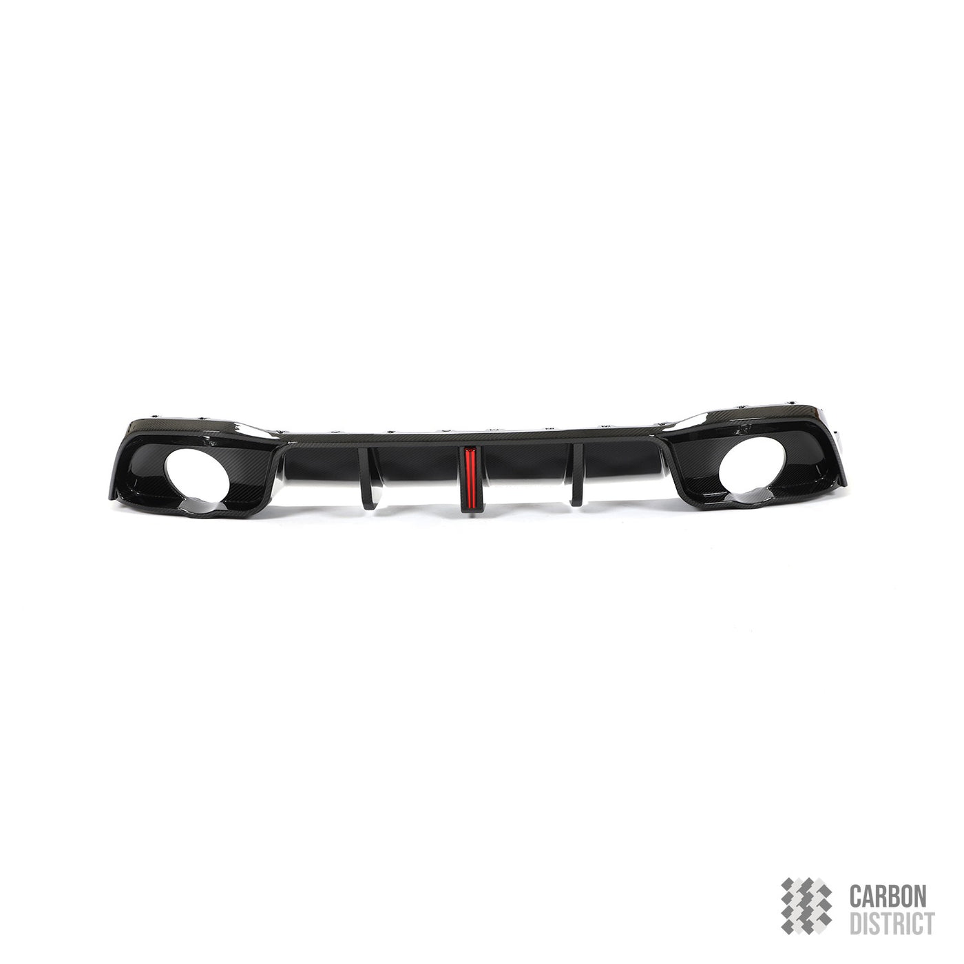 VW Golf Mk8 carbon fibre rear diffuser