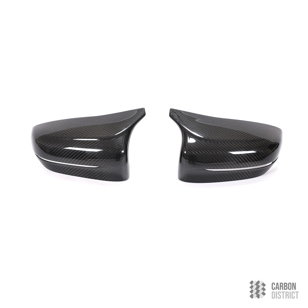 BMW M5 (F90) dry carbon fibre mirror caps