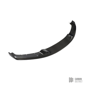 BMW 3 Series (F30) carbon fibre front lip — made to order in genuine carbon fibre